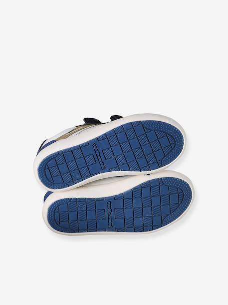 Baskets garçon synthétique à scratchs lot bleu - vertbaudet enfant 