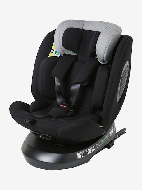 Draaibare autostoel i-Size groep 0+1/2/3 Roll&Sit veel zwart - vertbaudet enfant 