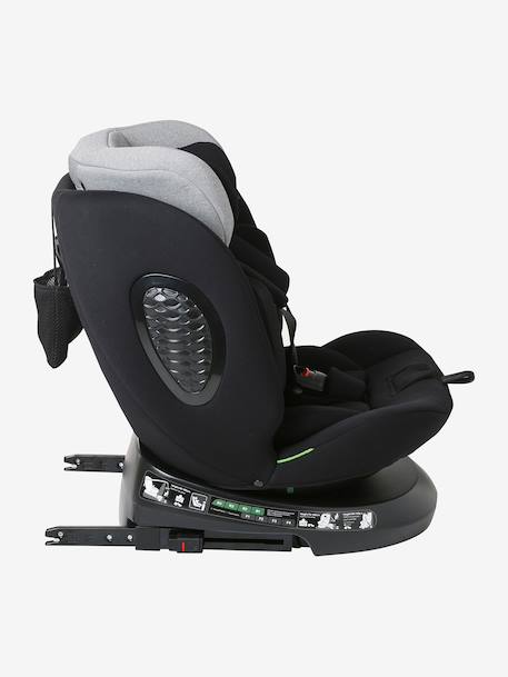 Siège-auto pivotant i-Size groupe 0+1/2/3 Roll&Sit Top Tether lot noir - vertbaudet enfant 