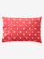 Parure housse de couette + taie d'oreiller MON CŒUR rose imprimé - vertbaudet enfant 