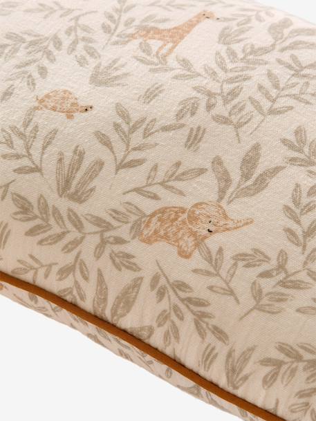 Set van 2 BABYLON kussens van katoenen hydrofiel beige - vertbaudet enfant 