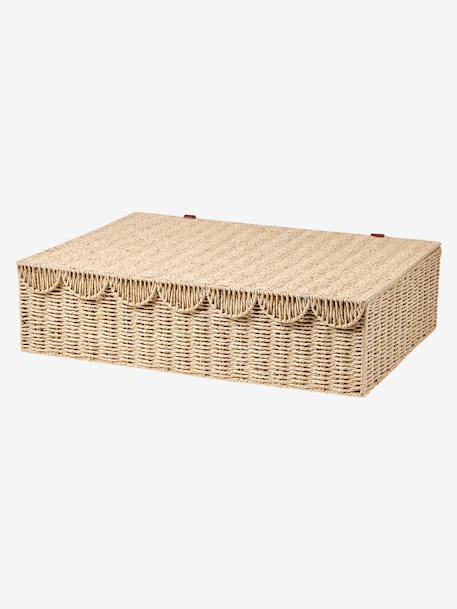 Panier de rangement dessous de lit FESTON beige - vertbaudet enfant 