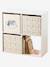 Lot 3 bacs de rangement BAYOU beige - vertbaudet enfant 