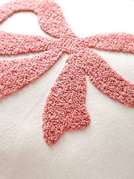 Coussin finition feston écru - vertbaudet enfant 