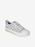 Baskets fille en toile fantaisie blush+vert imprimé - vertbaudet enfant 