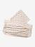 Porte-bébé 2 bandeaux à croiser sans nouage beige imprimé+ivoire imprimé+rose imprimé+sable - vertbaudet enfant 