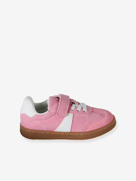 Baskets enfant fille lacets élastiqués lot rose+rose - vertbaudet enfant 