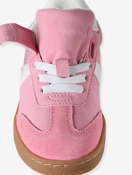 Baskets enfant fille lacets élastiqués lot rose+rose - vertbaudet enfant 