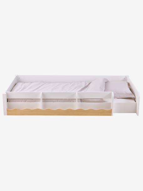 Evolutief kinderbed met opbergruimtes WAVY wit - vertbaudet enfant 