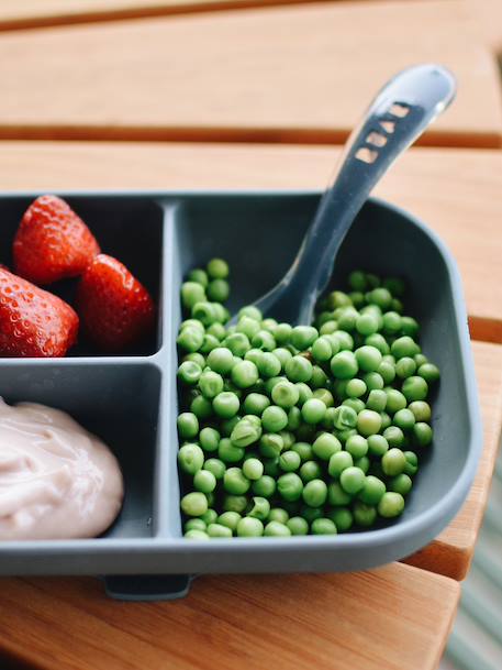 Pack Babycook Néo + Assiette compartimentée et Bavoir offerts bleu nuit - vertbaudet enfant 