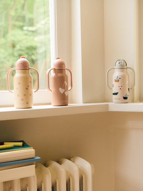 Gourde Kimmie 250 ml - beige+bleu foncé+rose nude+rose pâle+sable - vertbaudet enfant 