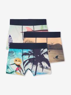 -Lot de 3 boxers Garçon photoprint