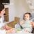 Coffret premier repas rose+vert - vertbaudet enfant 