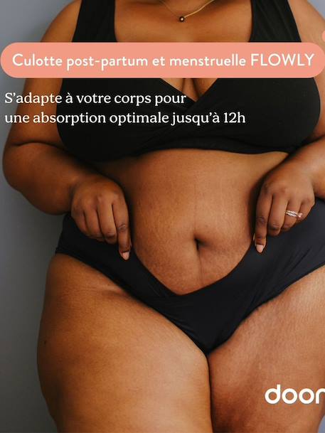 Culotte post partum Flowly noir - vertbaudet enfant 