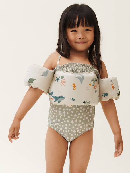 Ceinture de natation Darko bleu+rose - vertbaudet enfant 