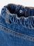Jupe en jean fille bleu clair+bleu moyen - vertbaudet enfant 