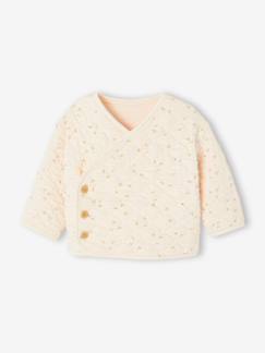 -Gilet bébé matelassé ouverture naissance