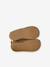 Soepele leren laarsjes voor baby's eerste stapjes iriserend beige+kameel+MARRON CLAIR UNI - vertbaudet enfant 