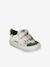 Canvast babysneakers met klittenband beige, bedrukt+kaki+marineblauw+veel beige - vertbaudet enfant 
