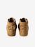 Chaussures premiers pas bébé lacets beige irisé+camel+MARRON CLAIR UNI - vertbaudet enfant 