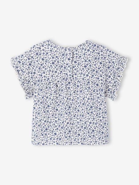 T-shirt bébé fille fantaisie écru+marine - vertbaudet enfant 