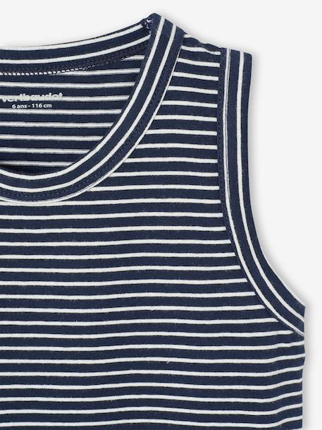 Set van 3 hemdjes voor jongens marineblauw - vertbaudet enfant 
