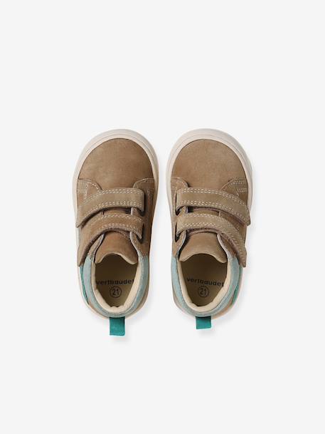 Chaussures premiers pas bébé velcro beige+bleu+bleu électrique+bleu océan+lot beige+lot marron+lot vert+marron+ocre+vert+vert sauge - vertbaudet enfant 