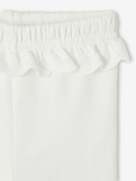 Legging naissance fille jersey écru - vertbaudet enfant 