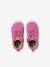 Baby eerste stapjes, veterschoenen van soepel leer bruin+donkerbruin+fuchsia+goudgeel+rozen - vertbaudet enfant 
