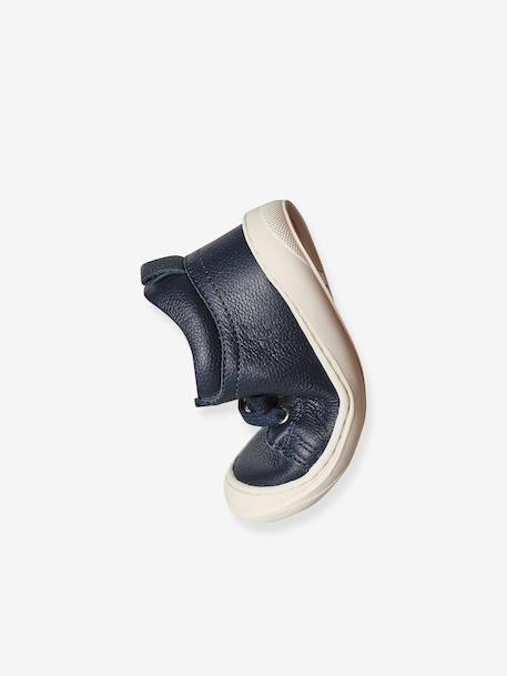 Chaussures premiers pas bébé lacets bleu+camel+kaki+lot bleu+marine - vertbaudet enfant 