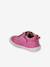 Chaussures premiers pas bébé lacets brun+fuchsia+jaune d'or+marron+rose - vertbaudet enfant 