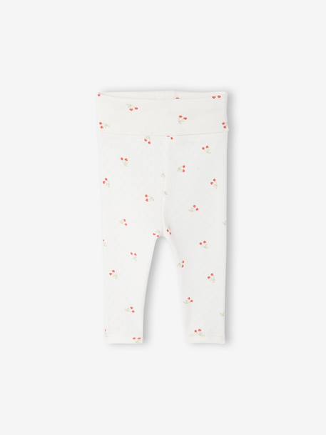 Bébé-Legging bébé fille maille ajourée
