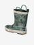 Bottes de pluie enfant collection maternelle lot bleu+vert imprimé - vertbaudet enfant 