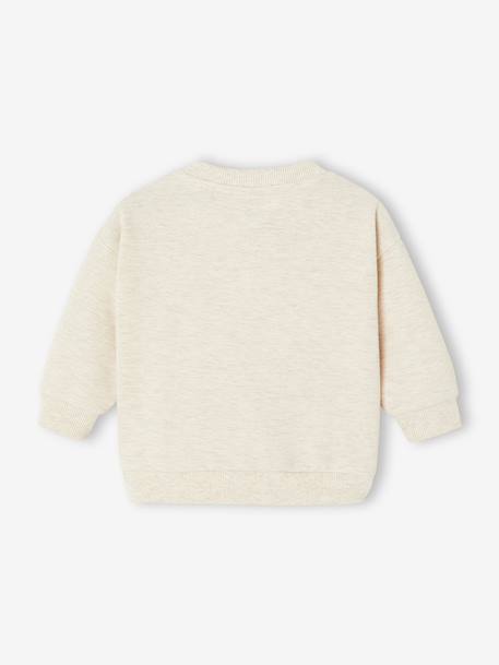 Sweat bébé mixte Miffy beige chiné - vertbaudet enfant 
