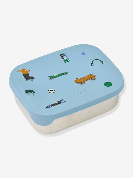 Lunch box Arthur - beige+beige imprimé+bleu+écru+jaune+rose+rose nude+sable - vertbaudet enfant 