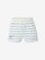 Ensemble bébé t-shirt et short Snoopy rayé bleu - vertbaudet enfant 