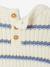 Marine trui voor baby's met opening aan de achterkant blauw - vertbaudet enfant 