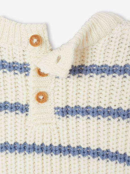 Pull bébé marin ouverture dos bleu - vertbaudet enfant 