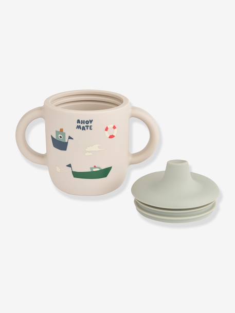 Tasse d'apprentissage Neil - bleu foncé+rose+rose pâle+sable - vertbaudet enfant 