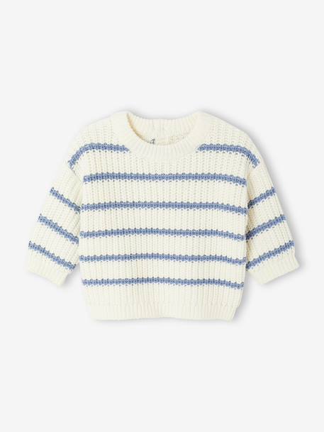 Pull bébé marin ouverture dos bleu - vertbaudet enfant 
