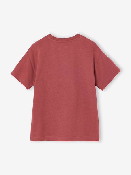 T-shirt garçon manches courtes terracotta - vertbaudet enfant 