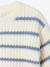 Marine trui voor baby's met opening aan de achterkant blauw - vertbaudet enfant 