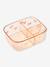 Lunchbox en tritan Arthur rose+rose nude - vertbaudet enfant 