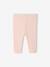 Legging bébé en maille côtelée rose pâle+vert - vertbaudet enfant 