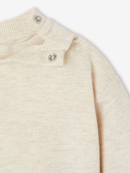 Sweat bébé mixte Miffy beige chiné - vertbaudet enfant 
