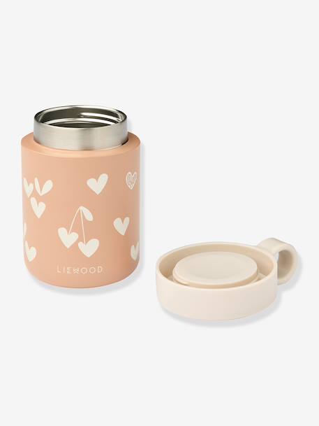 Boîte à goûter isotherme Kiani beige imprimé+bleu+blush+rose nude - vertbaudet enfant 