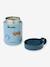 Boîte à goûter isotherme Kiani beige imprimé+bleu+blush+rose nude - vertbaudet enfant 