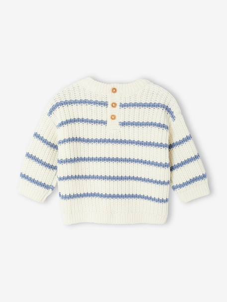 Pull bébé marin ouverture dos bleu - vertbaudet enfant 