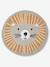 Tapis rond lavable Lion GRIS / ORANGE - vertbaudet enfant 