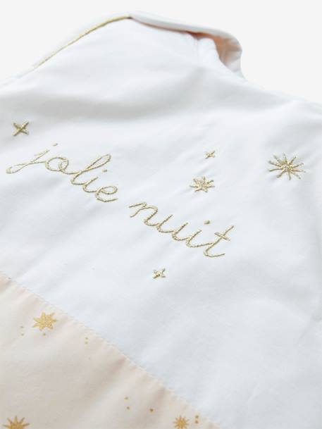 Trappelzak zonder mouwen JOLIE NUIT Nude met print - vertbaudet enfant 